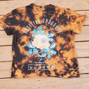 Positive Thoughts Tie Dye Tee - Size XL